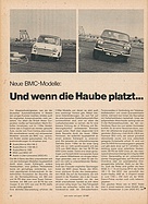 AMS 22/1967 - neue BMC Modelle (Mini Mk II)