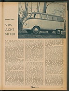 AMS 23/1953: Test VW-Achtsitzer