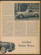 auto motor und sport / Nr. 23 /1958 - Alvis mit einer Karosserievariante von Park Ward