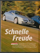 AMS 23/1998 - Vergleichstest Alfa Romeo GTV, Audi TT und BMW Z3 Coupé