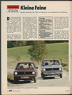 AMS 24/1976 - Kurztest VW Polo GLS 50/60 PS