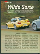 AMS 26/2000 - Vergleich BMW Z3 3.0 Coupé mit Audi TT Quattro