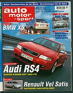 Bild von auto motor und sport / Nr. 3 / 2000 - Titelseite
