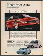 auto motor und sport / Nr. 4 / 1989 - Nissan Pao geht in Serie