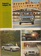 auto motor und sport / Nr. 6 / 1970 - Importwagen