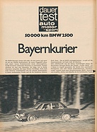 AMS 7/1970 - Dauertest BMW 2500