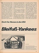 Bleifuß-Yankees – Stock-Car-Rennen in den USA