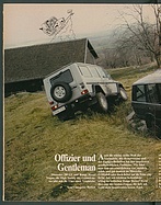 AMS 9/1985 - Vergleich Range Rover und Mercedes-Benz G