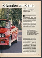 auto motor und sport / Nr. 9 / 1988 - BMW M3 Cabriolet: Sekunden zur Sonne