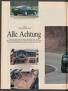 AMS 9/1991 - Alle Achtung - Test Aston Martin Virage