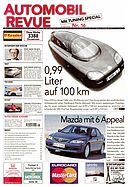 Titelblatt der Nummer 16 von Automobil-Revue Zeitungen 2002