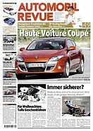 Titelblatt der Nummer 49 von Automobil-Revue Zeitungen 2008