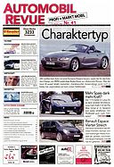 Titelblatt der Nummer 41 von Automobil-Revue Zeitungen 2002