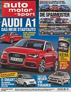 Titelblatt der Nummer 5 von auto motor und sport 2010