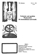 Titelblatt der Nummer 14 von Automobil-Revue Zeitungen 1912