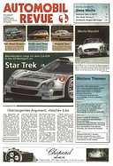 Titelblatt der Nummer 15 von Automobil-Revue Zeitungen 1997