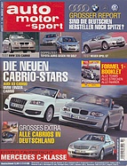 Titelblatt der Nummer 7 von auto motor und sport 2007