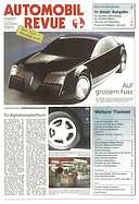 Titelblatt der Nummer 3 von Automobil-Revue Zeitungen 1996