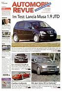 Titelblatt der Nummer 15 von Automobil-Revue Zeitungen 2005