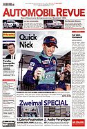Titelblatt der Nummer 14 von Automobil-Revue Zeitungen 2001