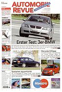 Titelblatt der Nummer 16 von Automobil-Revue Zeitungen 2005