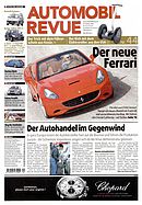 Titelblatt der Nummer 44 von Automobil-Revue Zeitungen 2008
