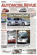 Titelblatt der Nummer 46 von Automobil-Revue Zeitungen 2001