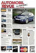 Titelblatt der Nummer 33 von Automobil-Revue Zeitungen 2002