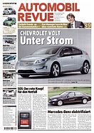 Titelblatt der Nummer 39 von Automobil-Revue Zeitungen 2008