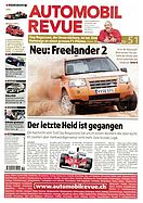 Titelblatt der Nummer 51 von Automobil-Revue Zeitungen 2006