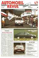 Titelblatt der Nummer 31 von Automobil-Revue Zeitungen 1991