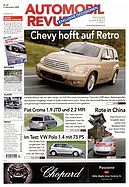 Titelblatt der Nummer 44 von Automobil-Revue Zeitungen 2005