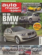 Titelblatt der Nummer 16 von auto motor und sport 2010