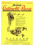Titelblatt der Nummer 8 von Illustrierte Automobil-Revue 1929