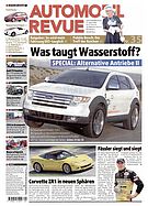 Titelblatt der Nummer 35 von Automobil-Revue Zeitungen 2008