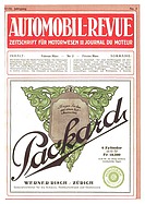 Titelblatt der Nummer 2 von Illustrierte Automobil-Revue 1922