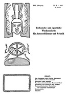 Titelblatt der Nummer 2 von Automobil-Revue Zeitungen 1912