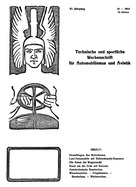 Titelblatt der Nummer 18 von Automobil-Revue Zeitungen 1915