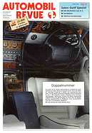 Titelblatt der Nummer 11 von Automobil-Revue Zeitungen 1995