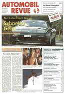 Titelblatt der Nummer 46 von Automobil-Revue Zeitungen 1995