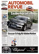 Titelblatt der Nummer 19 von Automobil-Revue Zeitungen 2008