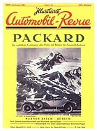 Titelblatt der Nummer 5 von Illustrierte Automobil-Revue 1929