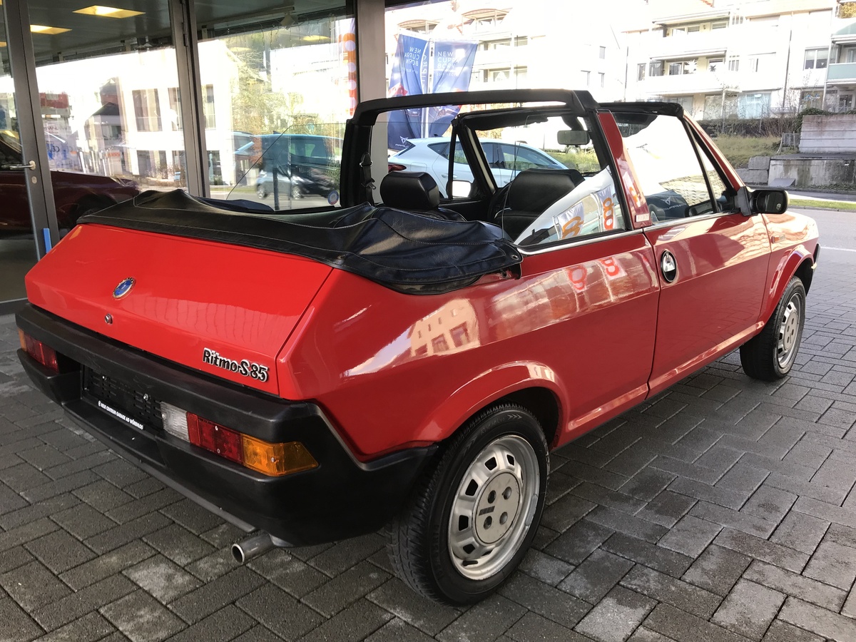Bild 5 12 vom Fahrzeug-Verkaufsinserat Fiat Ritmo S85 Bertone Cabrio 1982 Kultiges Cabriolet mit viel Fahrspass fuer die ganze Familie