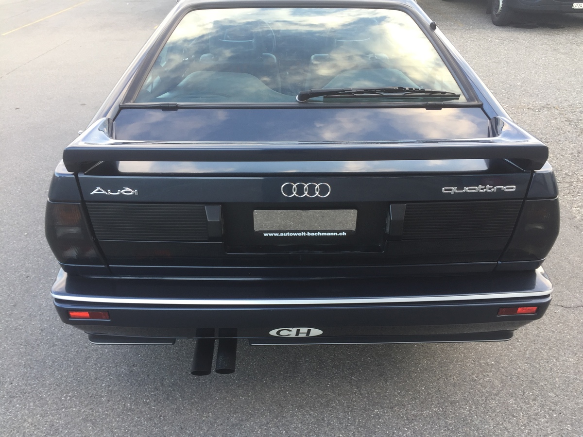 Bild 8 23 vom Fahrzeug-Verkaufsinserat Audi Quattro Turbo Edition 1988 Der Ur-Quattro, Edition eine Sonderserie fuer die CH