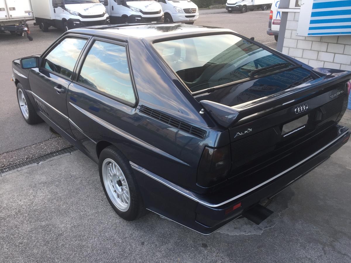 Bild 2 23 vom Fahrzeug-Verkaufsinserat Audi Quattro Turbo Edition 1988 Der Ur-Quattro, Edition eine Sonderserie fuer die CH