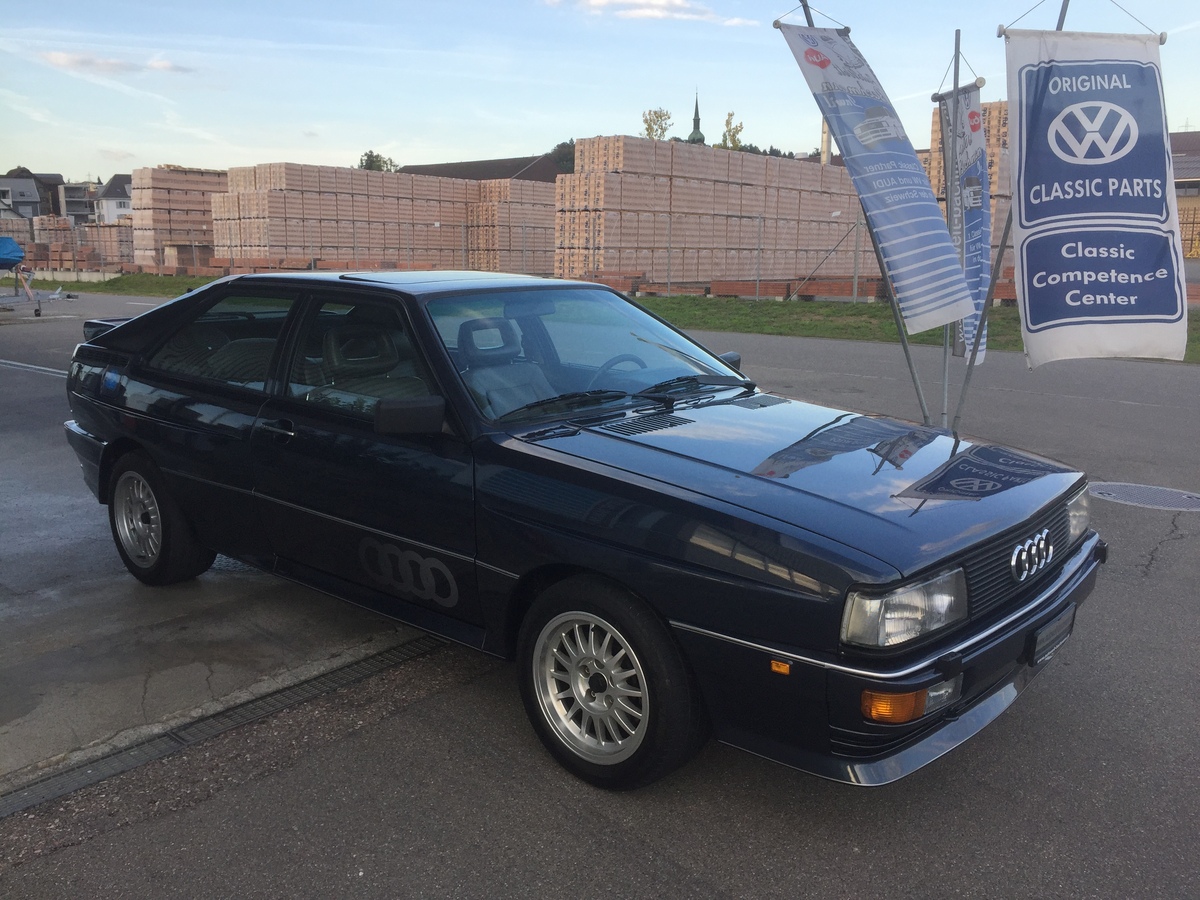 Bild 1 23 vom Fahrzeug-Verkaufsinserat Audi Quattro Turbo Edition 1988 Der Ur-Quattro, Edition eine Sonderserie fuer die CH