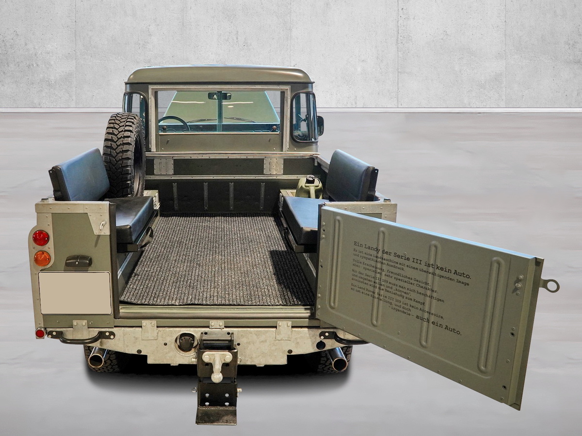 Bild 3 8 vom Fahrzeug-Verkaufsinserat Land Rover Serie III 109 Pick-up 1982 Ein britischer Klassiker in Perfektion