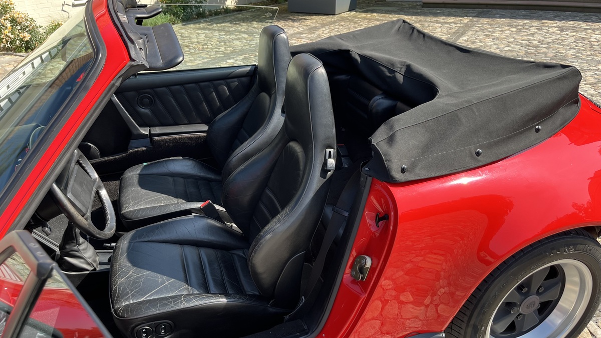 Bild 6 20 vom Fahrzeug-Verkaufsinserat Porsche Carrera 3.2 Cabrio 1986 Wunderschoenes 911 Carrera 3.2 Cabrio in Topzustand