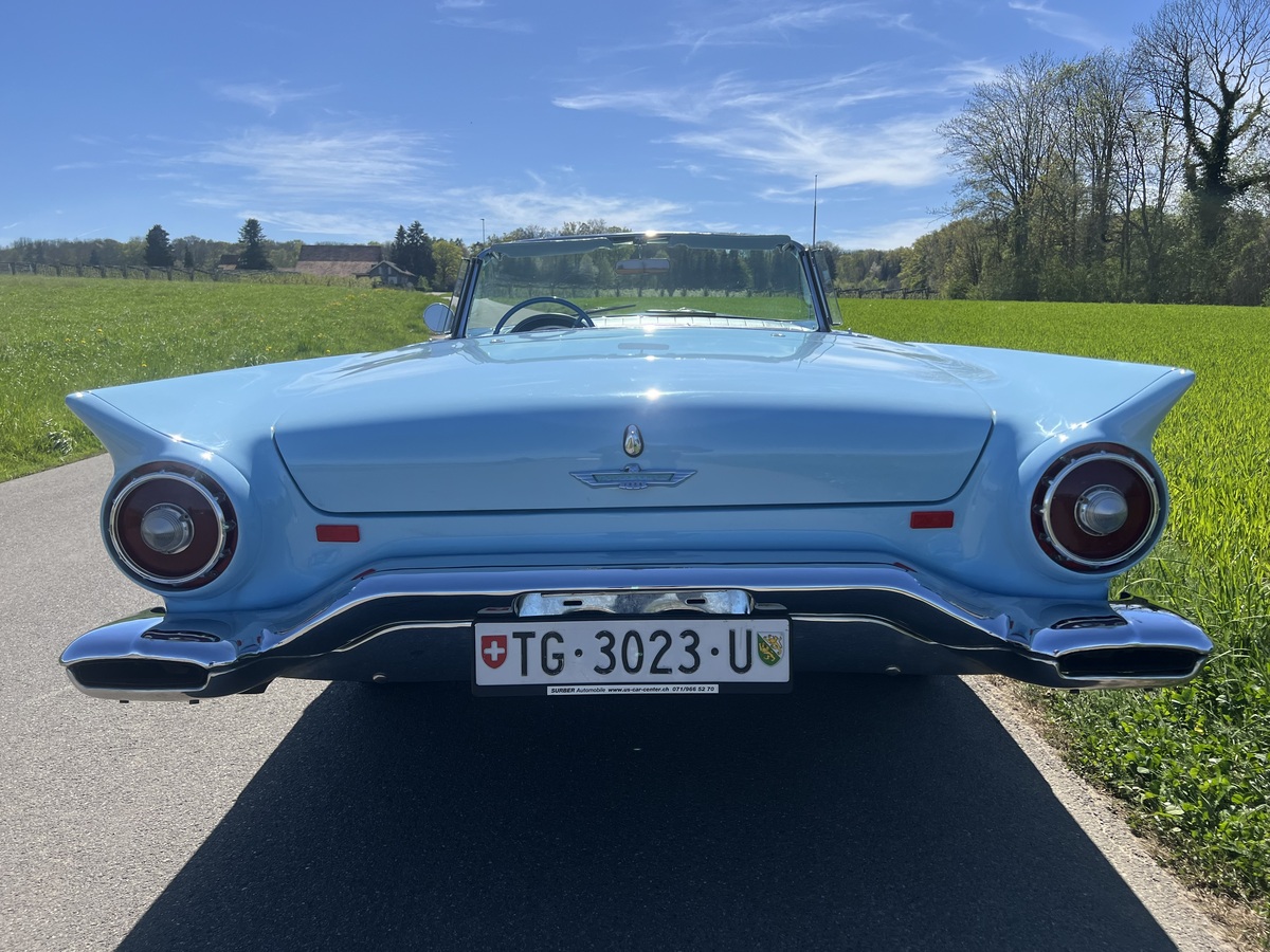 Bild 4 11 vom Fahrzeug-Verkaufsinserat Ford USA Thunderbird Cabriolet, Marylin Monroe Modell 1957 exzellenter Liebhaberzustand, Veteranenzulassung 9.2024