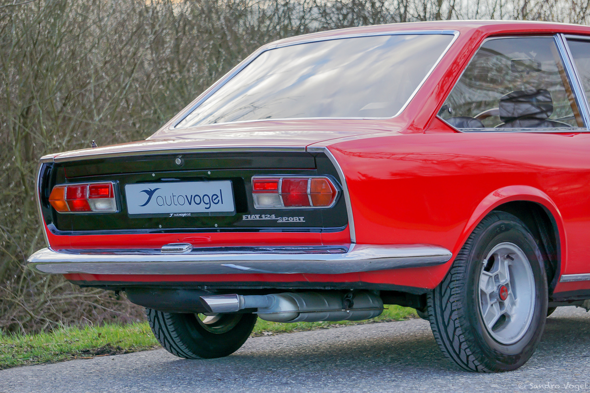 Bild 10 32 vom Fahrzeug-Verkaufsinserat Fiat 124 Sport Coupe AC 1968 ab MFK inkl. Veteraneneintrag und Service - Erstzulassung 1968 im Kanton Basel-Stadt - vor einigen Jahren restauriert - sehr schoener Zustand